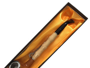 Long Wood Pipe with Bowl