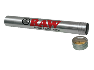 RAW Retro Aluminum Tube With Natural Cork Gasket Lid