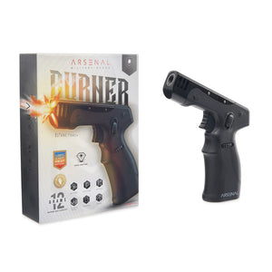 Arsenal Military Grade Burner Butane Gun Torch Lighter With Piezo Ignition