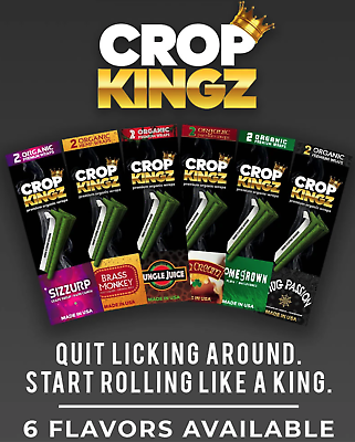 Crop Kingz Premium Organic Wraps (2 Pack)