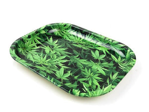 Mini Metal Rolling Tray with Magnetic Lid