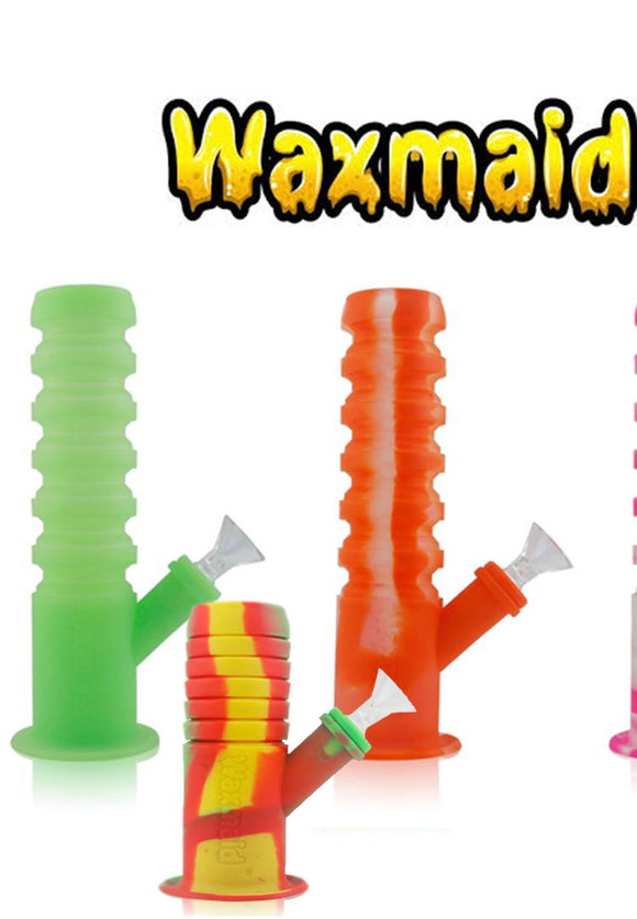 Waxmaid Springer Mini Extendable Silicone Water Pipe