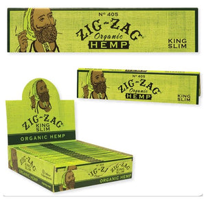 Zig-Zag King Slim Organic Hemp Rolling Papers