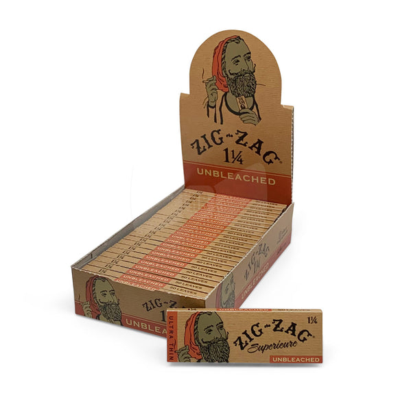 Zig-Zag Unbleached 1 1/4 Rolling Papers