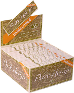 Pure Hemp Unbleached Rolling Papers - King Size