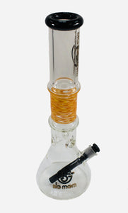 Big B Mom Glass Water Pipe Beaker Design With Diffused Downstem - 1144 Grams - 15 Inches - [BM404]