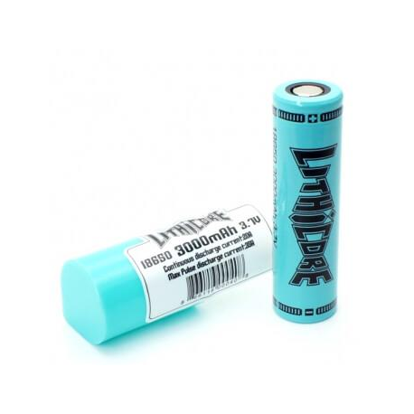 Lithicore 18650 Battery 3000mAh