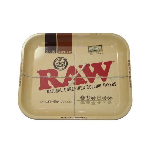 Raw Large Metal Rolling Tray