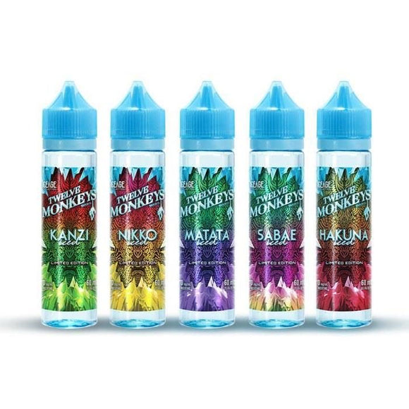 Twelve Monkeys Iced E-Liquid 30ml