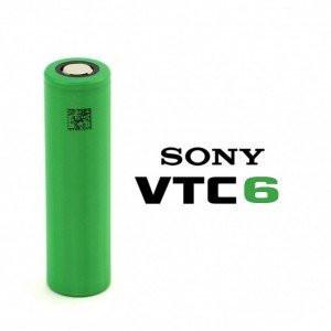 Sony VTC6 18650 3000mAh 30A Flat Top battery